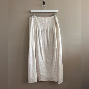 American Eagle Boho Midi Maxi Skirt‎ White Flowy Concert NWOT
